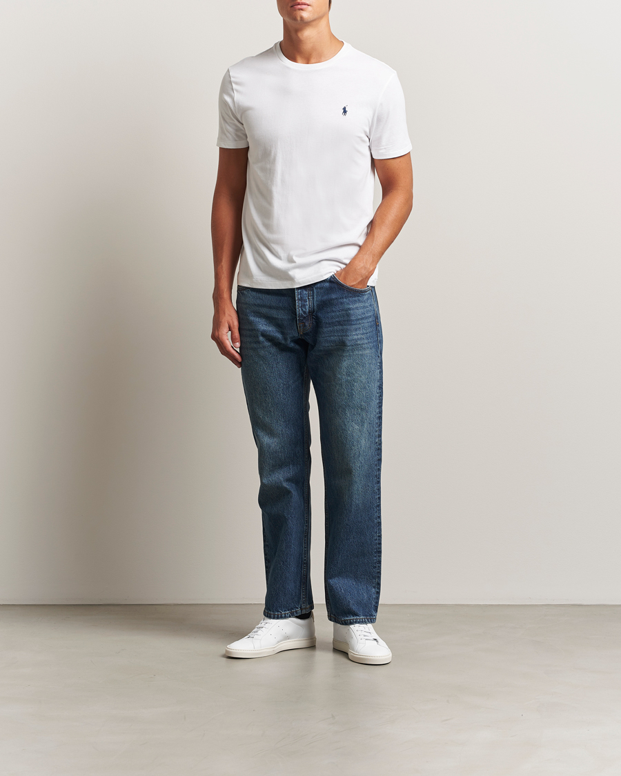 Mies | T-paidat | Polo Ralph Lauren | 2-Pack Crew Neck T-Shirt White