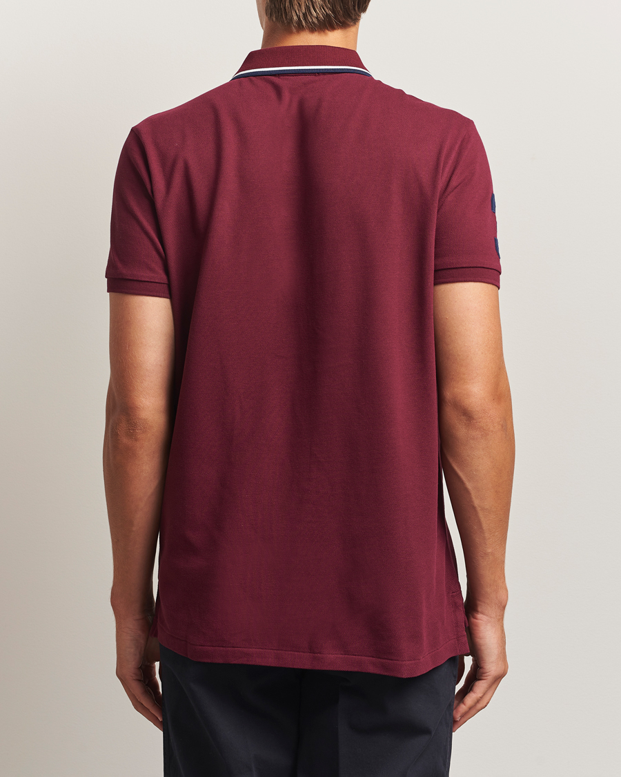 Mies | Pikeet | Polo Ralph Lauren | Diagonal Stripe Big Pony Polo Classic Wine