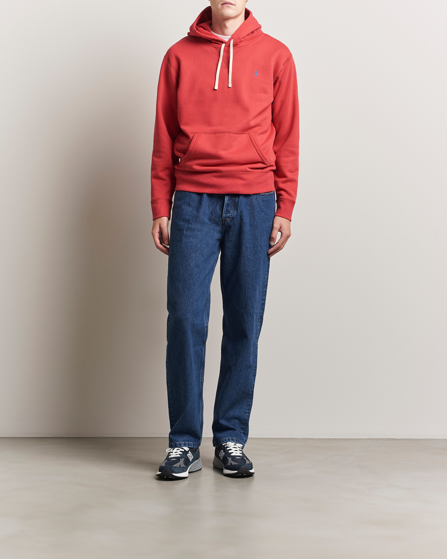 Mies | Puserot | Polo Ralph Lauren | RL Fleece Hoodie Sunrise Red