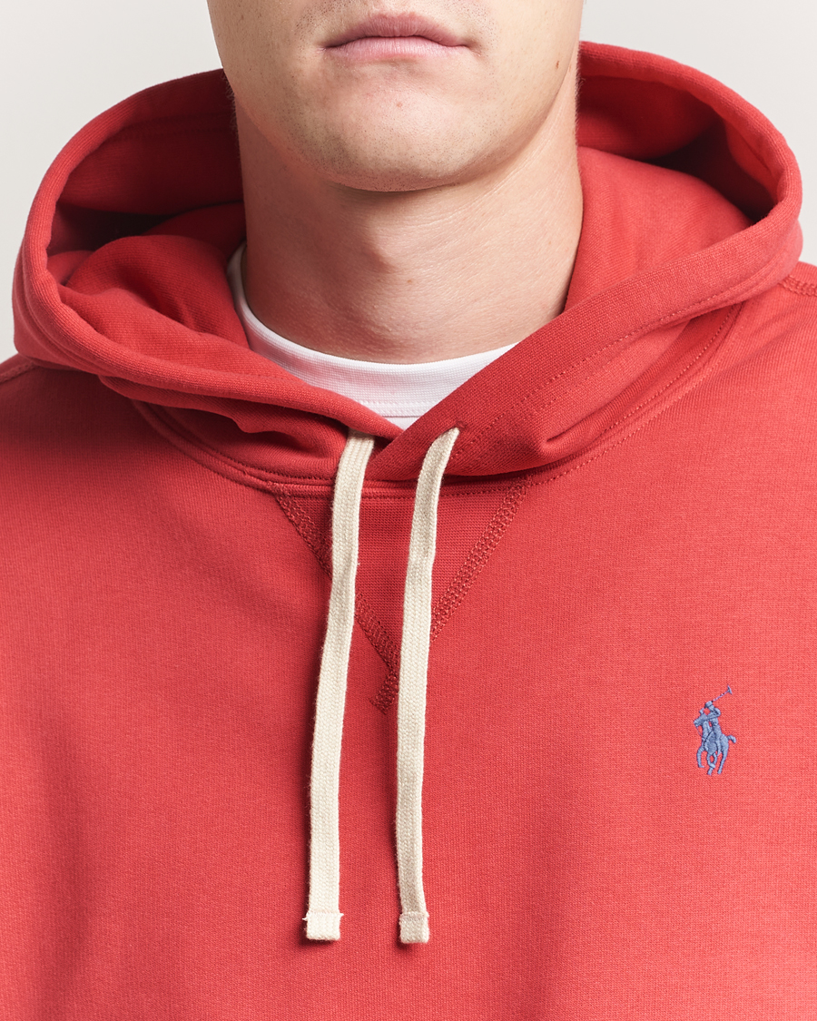 Mies | Puserot | Polo Ralph Lauren | RL Fleece Hoodie Sunrise Red