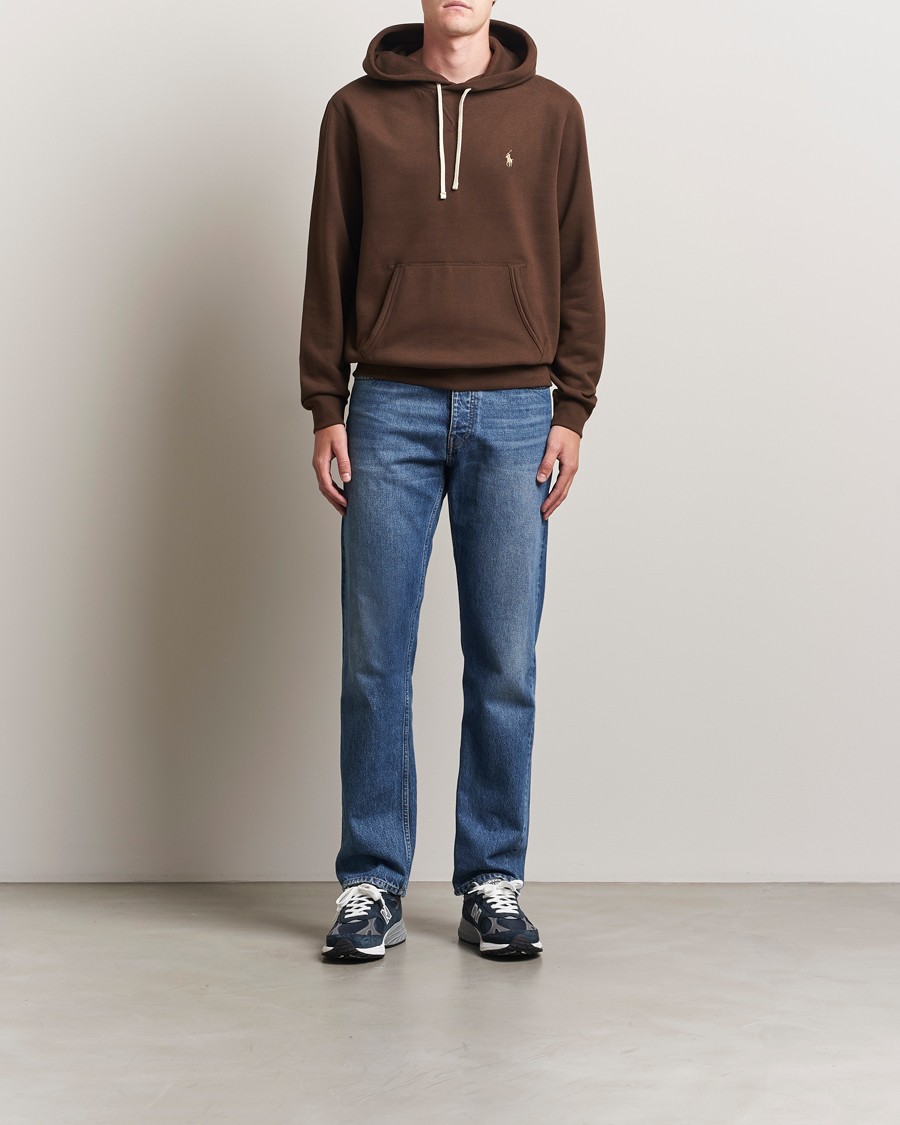 Mies | Puserot | Polo Ralph Lauren | RL Fleece Hoodie Nutmeg Brown