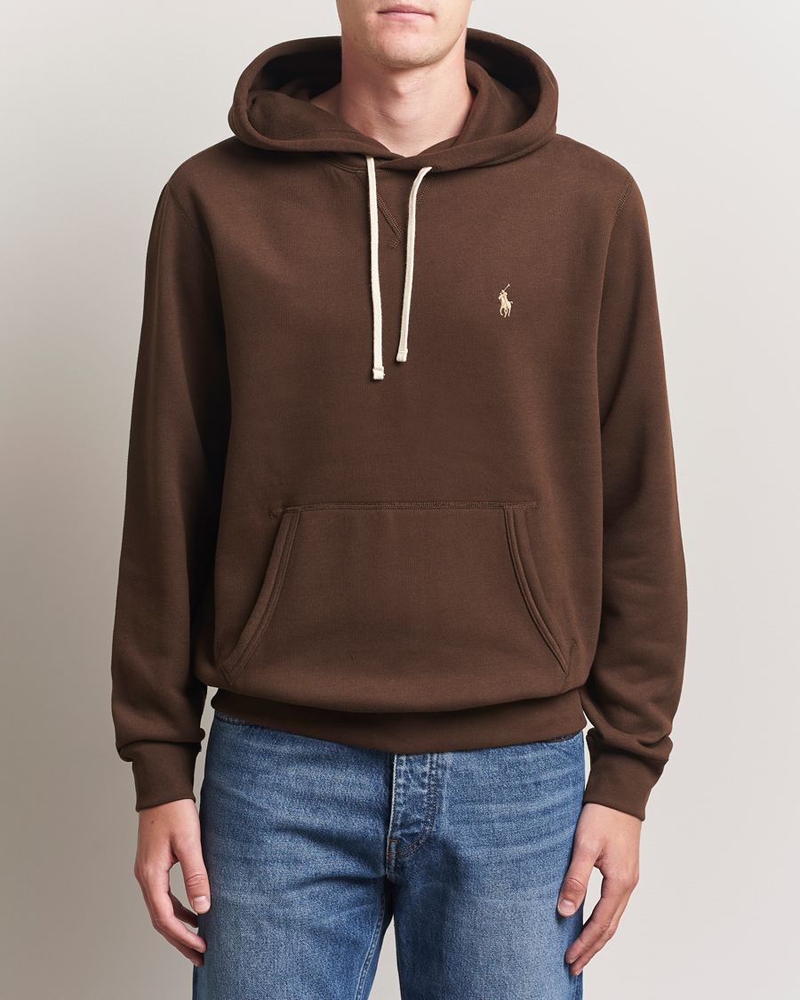 Mies | Puserot | Polo Ralph Lauren | RL Fleece Hoodie Nutmeg Brown
