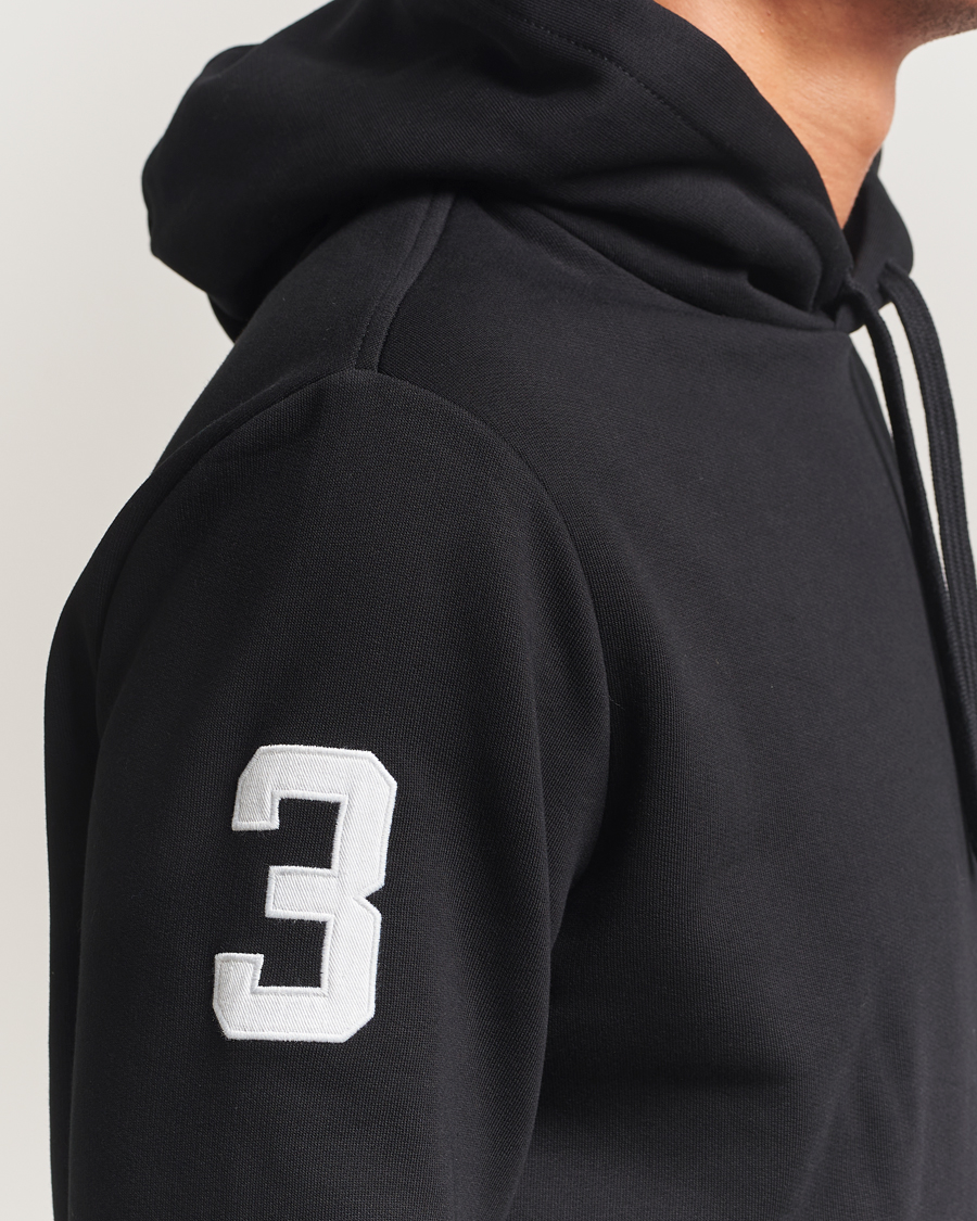 Mies | Puserot | Polo Ralph Lauren | Big Pony Hoodie Polo Black