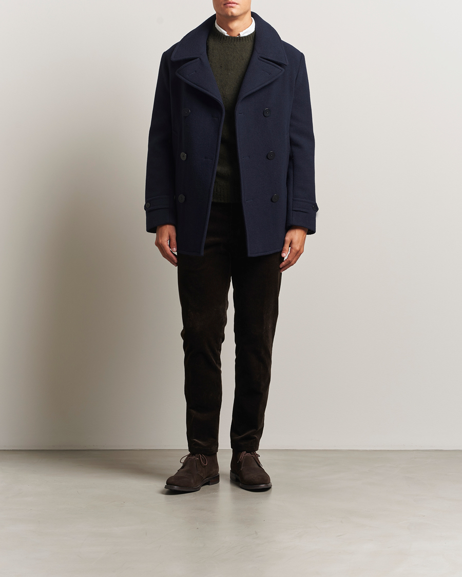 Mies | Takit | Polo Ralph Lauren | Lightweight Melton Peacoat Navy