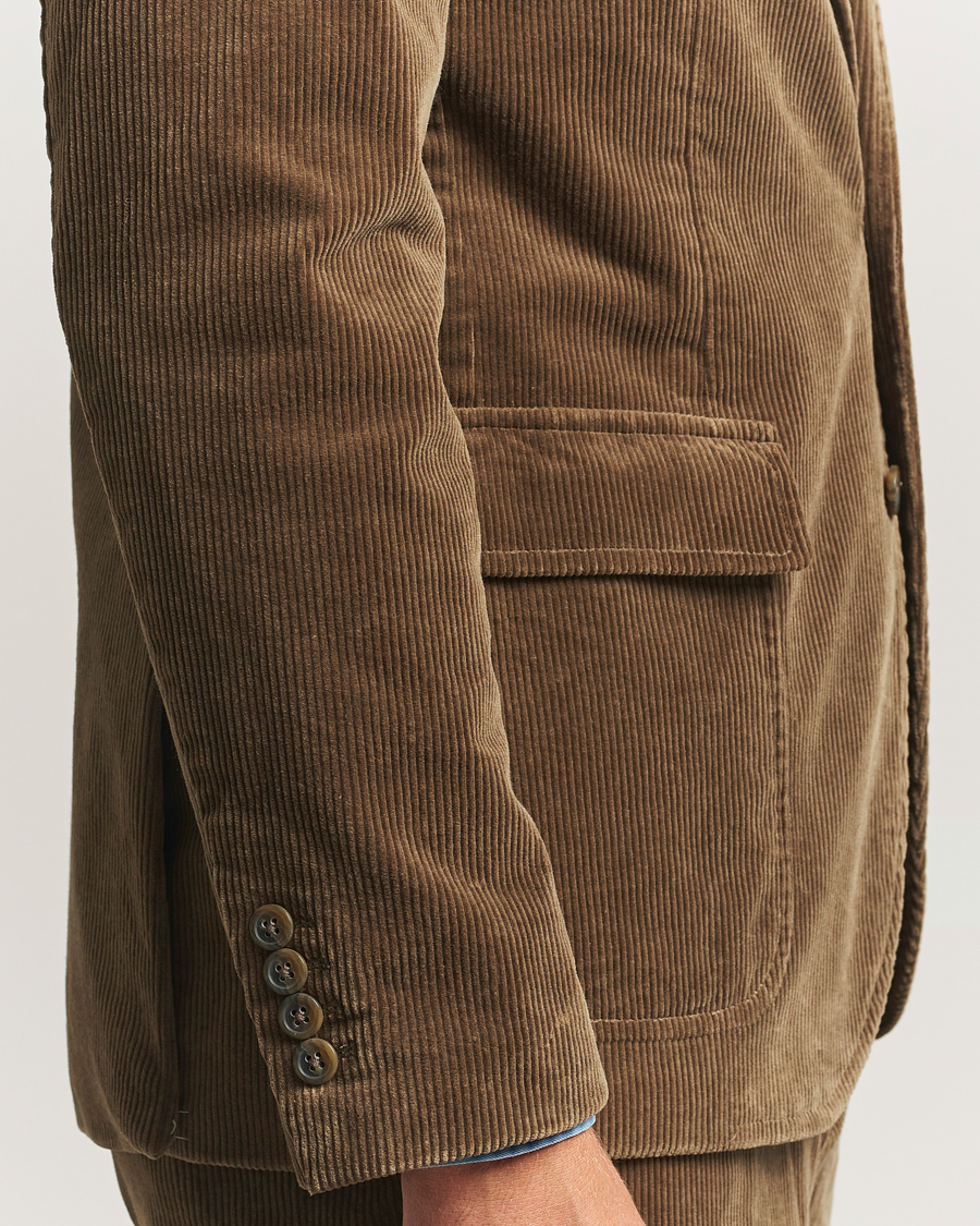 Mies | Pikkutakit | Polo Ralph Lauren | Single Breasted Corduroy Sportcoat Montana Brown
