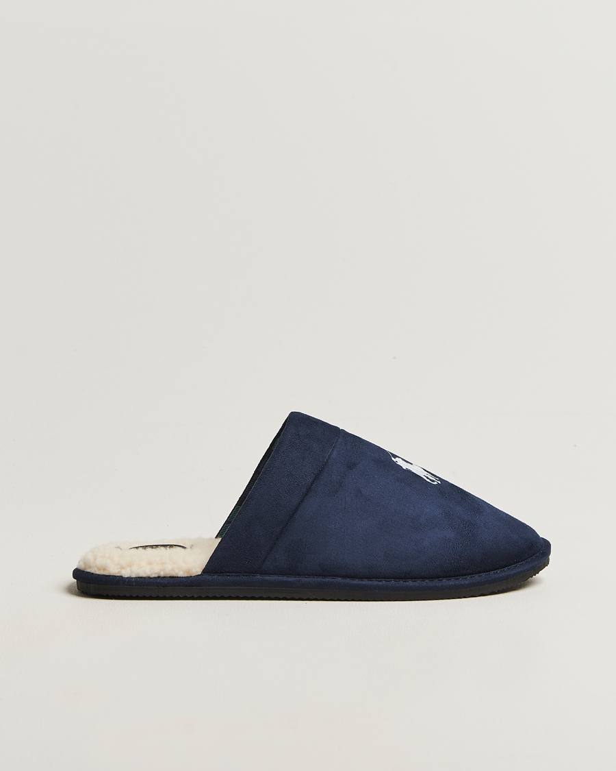 Mies | Sandaalit ja tohvelit | Polo Ralph Lauren | Klarence Dress Slipper Navy/BlackWatch