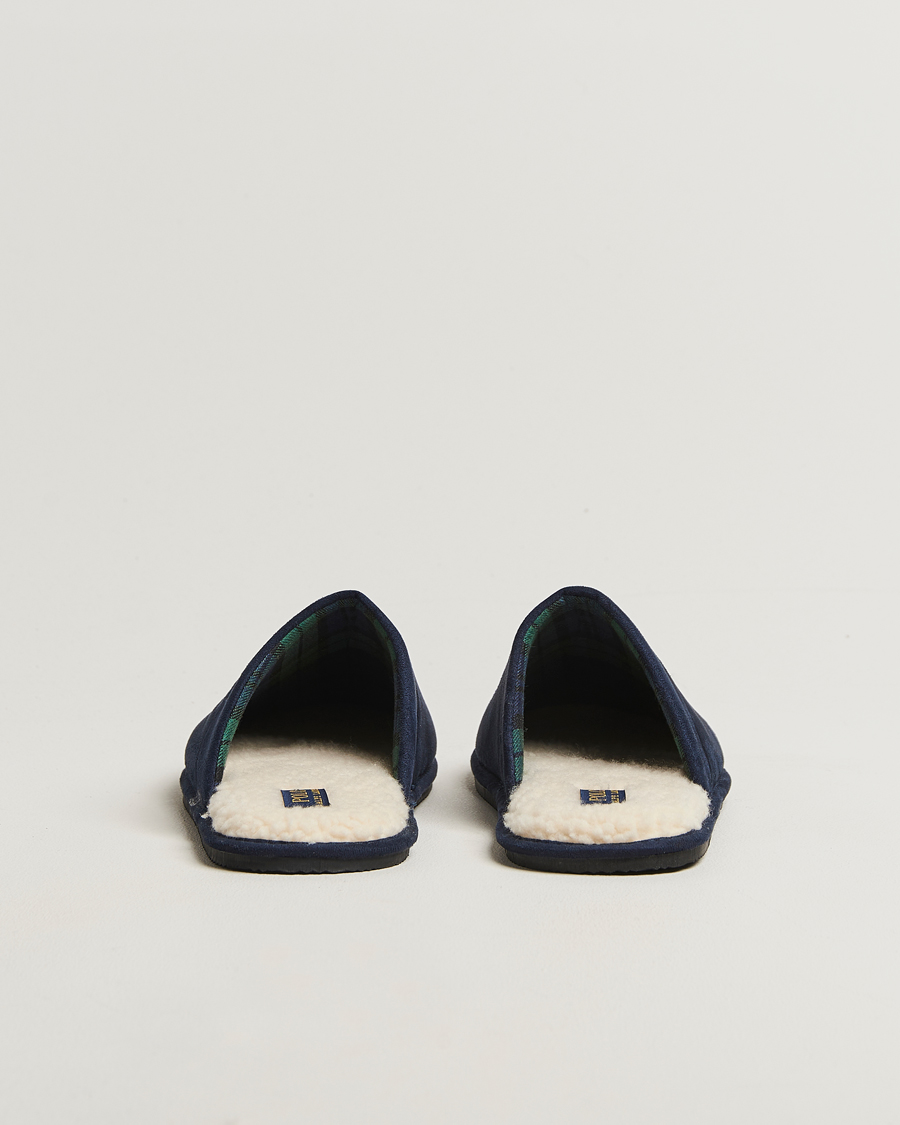 Mies | Sandaalit ja tohvelit | Polo Ralph Lauren | Klarence Dress Slipper Navy/BlackWatch