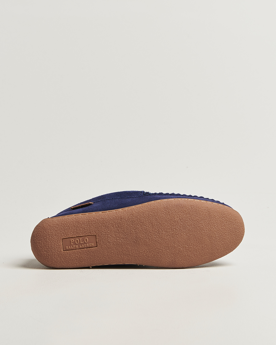 Mies | Polo Ralph Lauren Brenan Slipper Navy Suede | Polo Ralph Lauren | Brenan Slipper Navy Suede