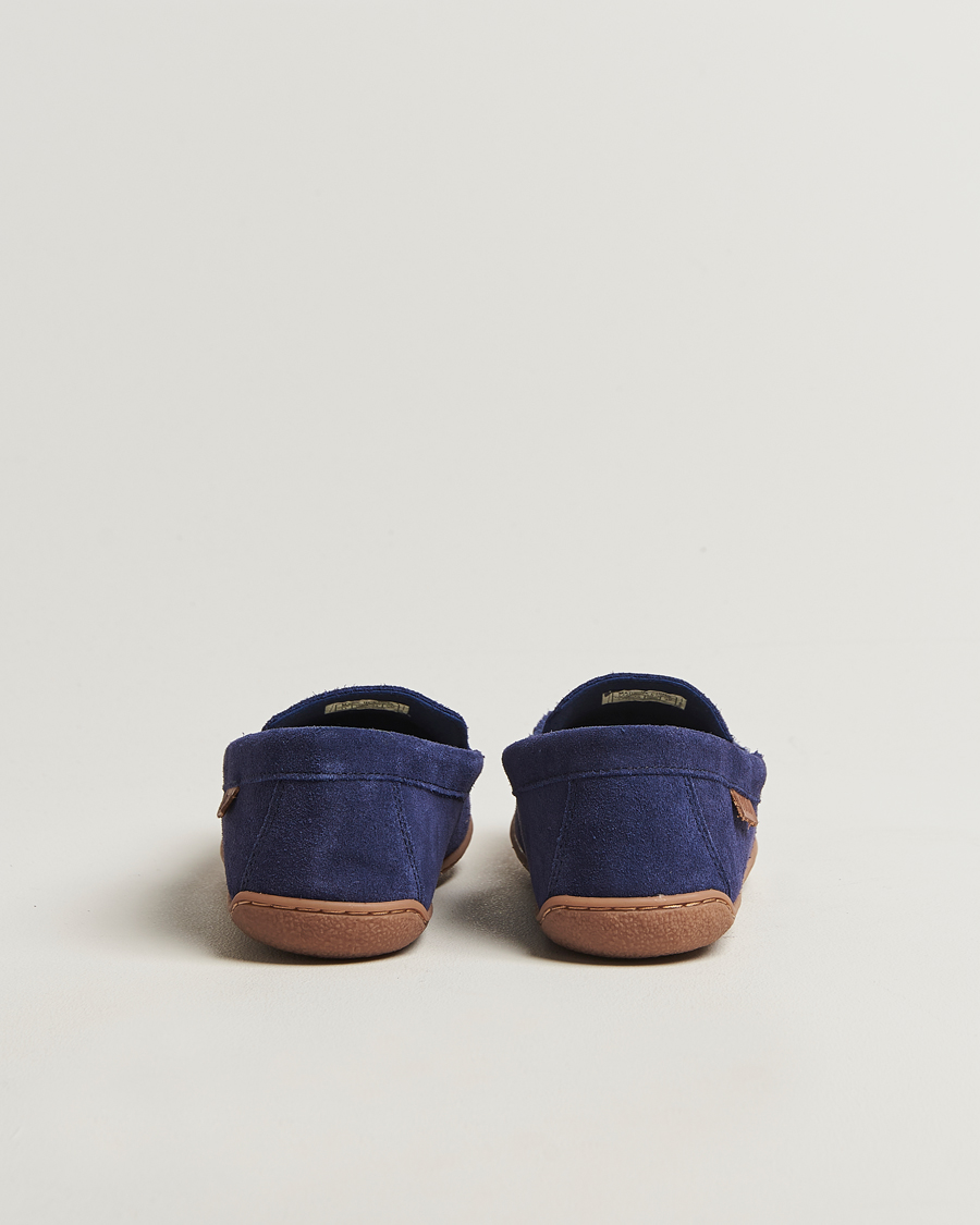 Mies | Polo Ralph Lauren Brenan Slipper Navy Suede | Polo Ralph Lauren | Brenan Slipper Navy Suede