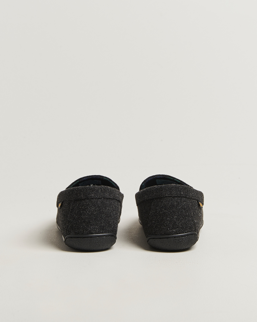 Mies | Sandaalit ja tohvelit | Polo Ralph Lauren | Brenan Wool Slipper Black/Cream