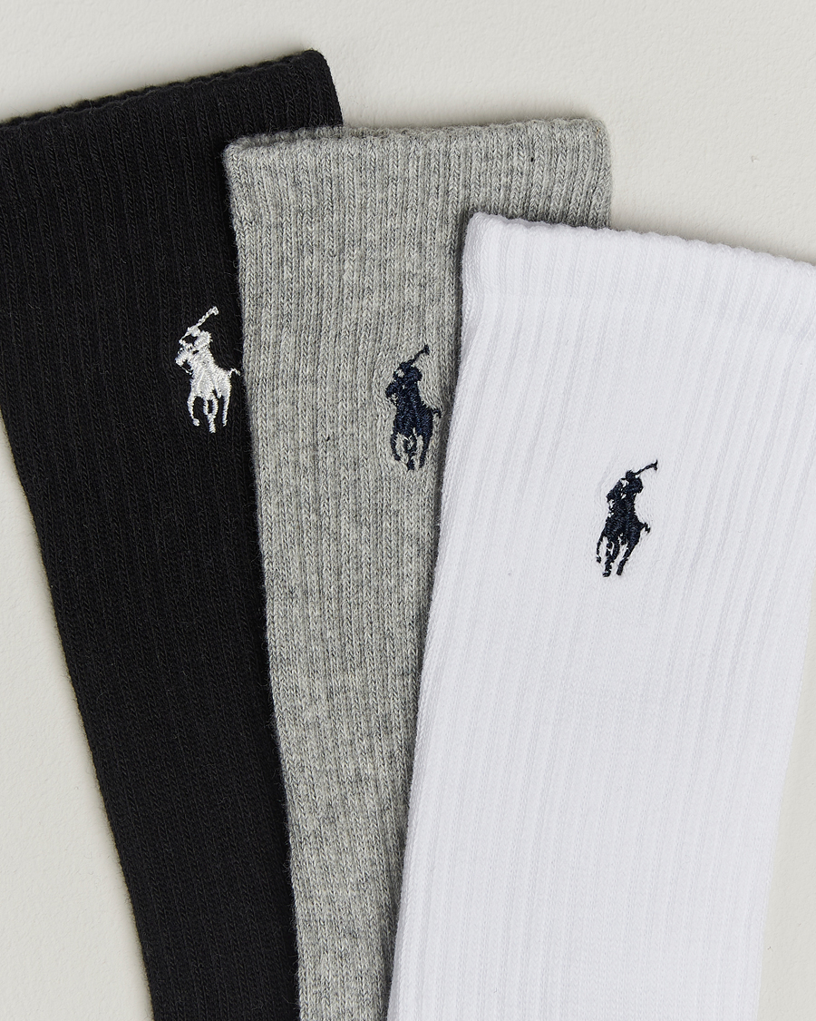 Mies | Alusvaatteet | Polo Ralph Lauren | Polo Ralph Lauren6-Pack Crew SockGrey