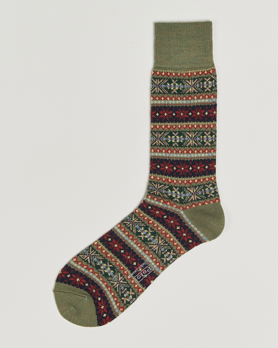 Mies | Alusvaatteet | Polo Ralph Lauren | Fair Isle Sock Loden Heather