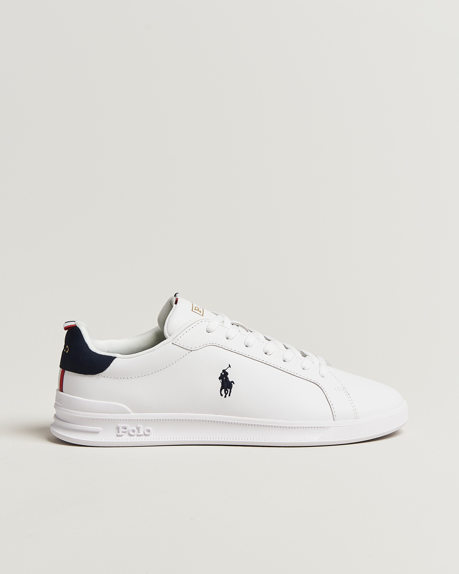 Mies | Tennarit | Polo Ralph Lauren | Heritage Court Sneakers White/Navy/Red