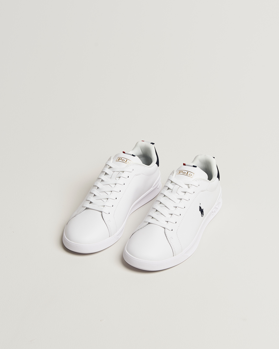 Mies | Tennarit | Polo Ralph Lauren | Heritage Court Sneakers White/Navy/Red