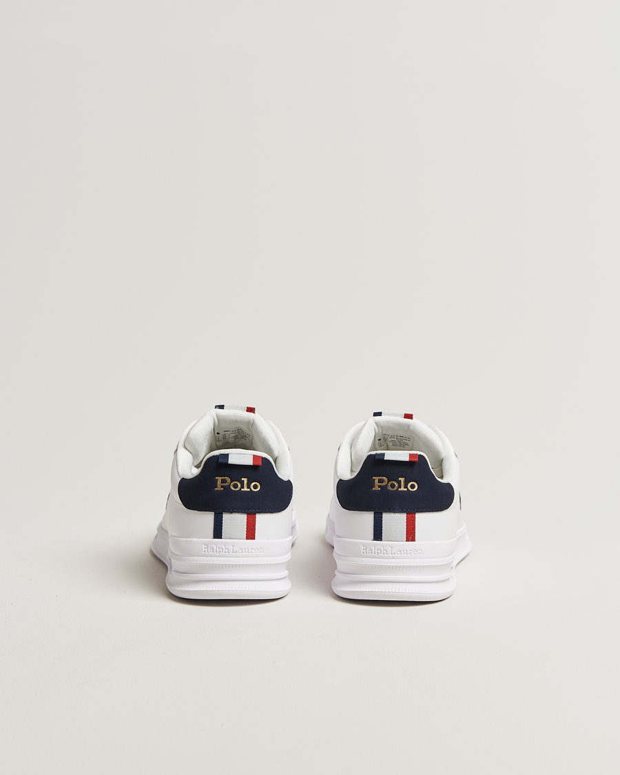 Mies | Tennarit | Polo Ralph Lauren | Heritage Court Sneakers White/Navy/Red