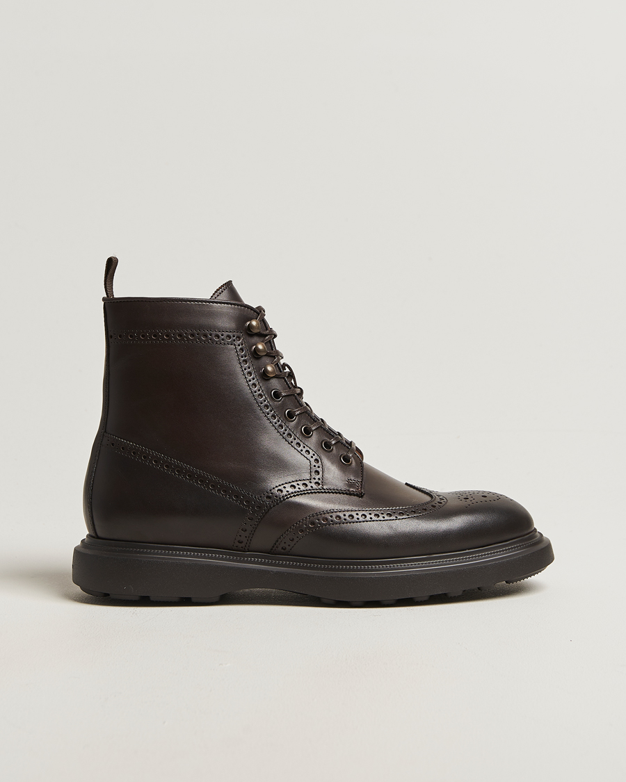 Mies | Nilkkurit | Polo Ralph Lauren | Martelli Brogue Boot Dark Brown Suede
