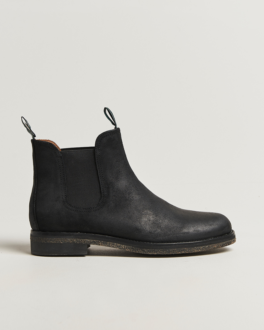 Mies | Nilkkurit | Polo Ralph Lauren | Radford Chelsea Boot Black Rough-Out Suede