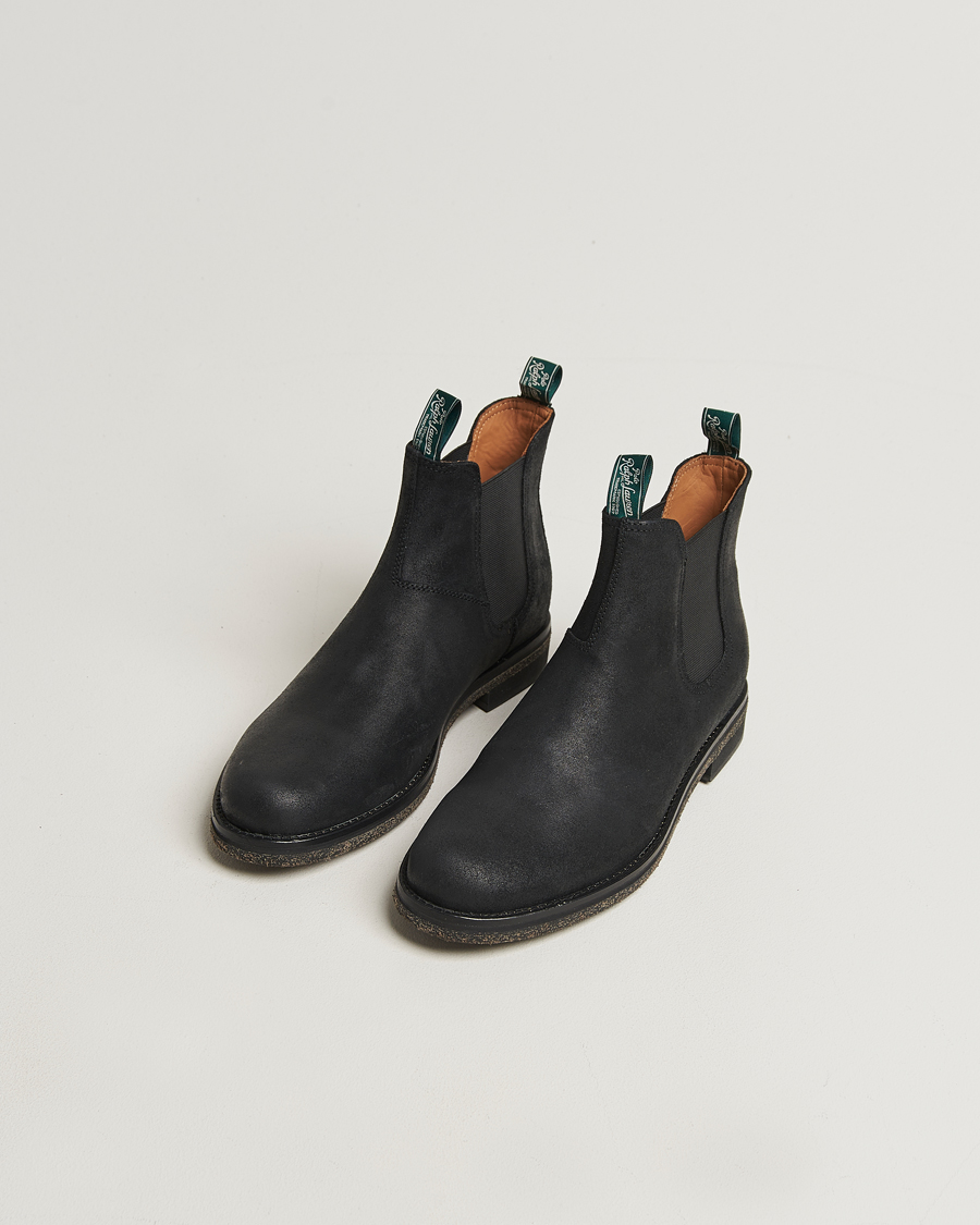 Mies | Nilkkurit | Polo Ralph Lauren | Radford Chelsea Boot Black Rough-Out Suede