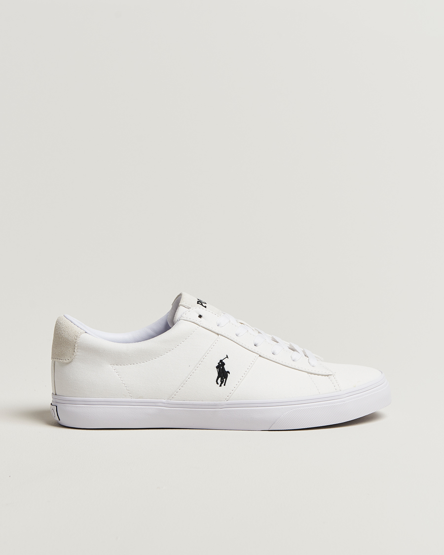 Mies | Tennarit | Polo Ralph Lauren | Sayer Canvas Sneakers White/Black
