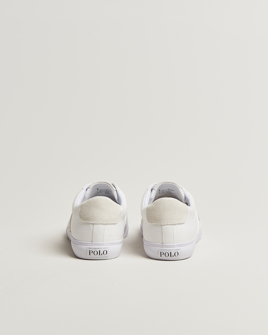 Mies | Tennarit | Polo Ralph Lauren | Sayer Canvas Sneakers White/Black