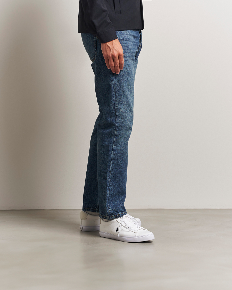 Mies | Tennarit | Polo Ralph Lauren | Sayer Canvas Sneakers White/Black