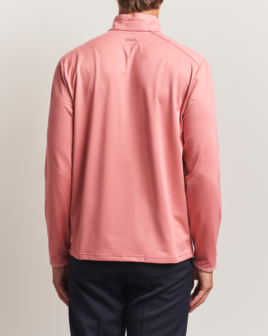 Mies | Golfvaatteet | RLX Ralph Lauren | Luxury Jersey Half Zip Desert Rose