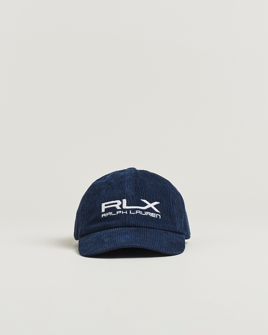 Mies | Päähineet | RLX Ralph Lauren | Corduroy Cap Refined Navy