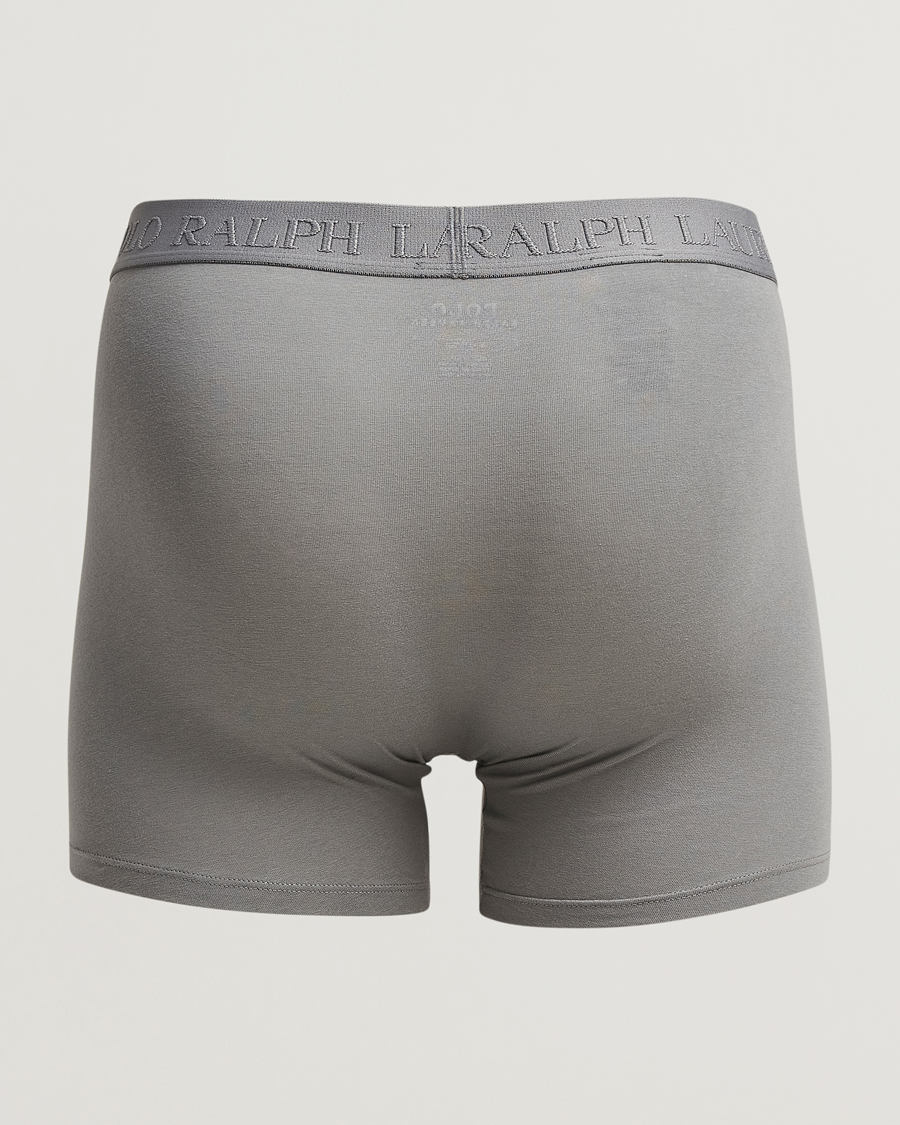 Mies | Alusvaatteet | Polo Ralph Lauren | 3-Pack Boxer Briefs Black/Grey/White