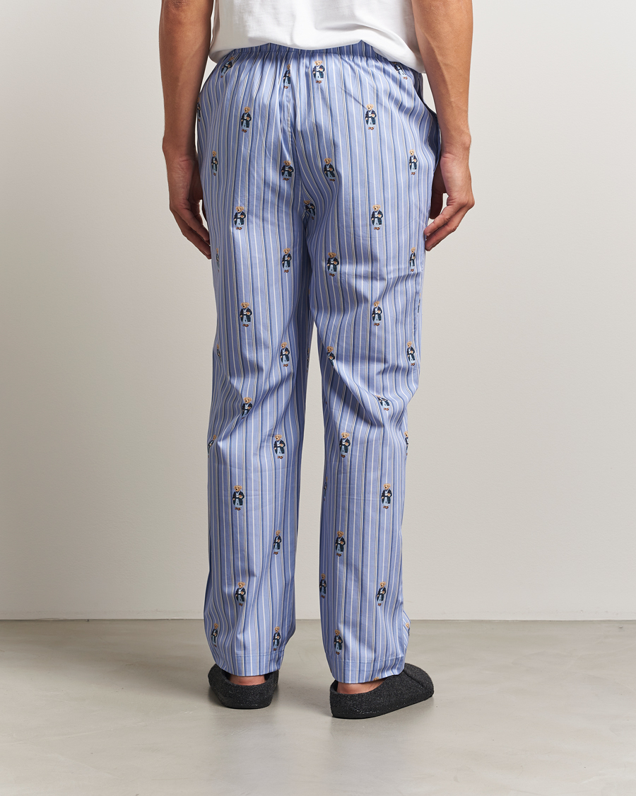 Mies | Yöpuvut ja kylpytakit | Polo Ralph Lauren | Cotton Striped Pyjama Pants Blue