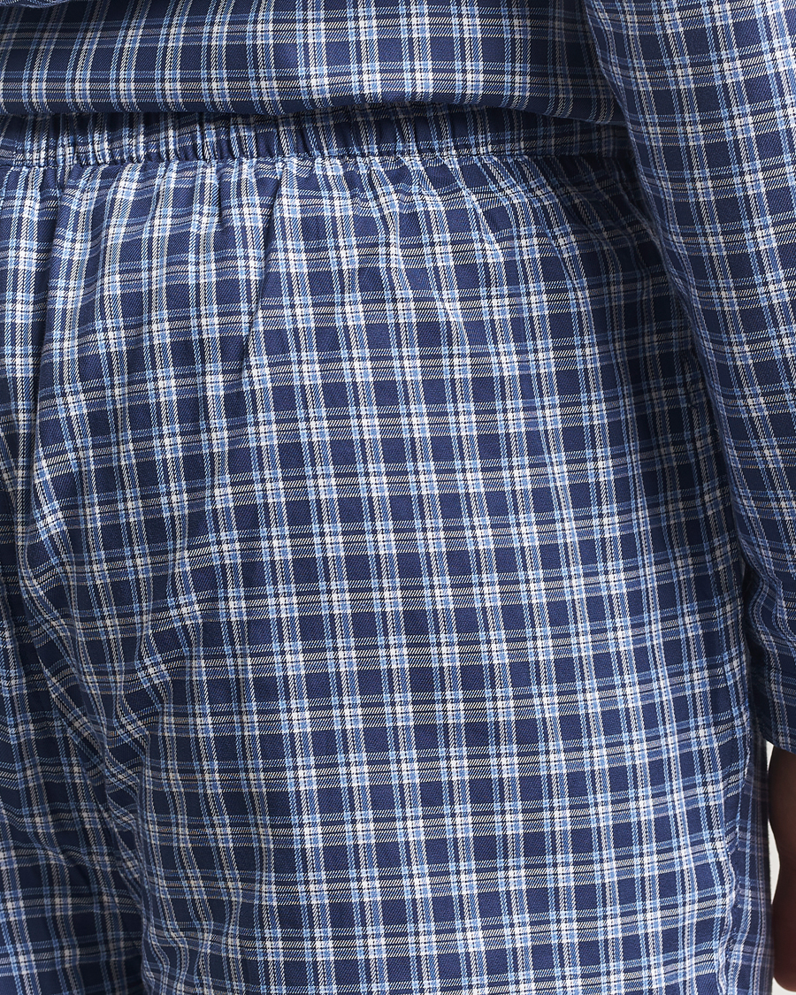 Mies | Yöpuvut ja kylpytakit | Polo Ralph Lauren | Cotton Checked Pyjama Set Navy