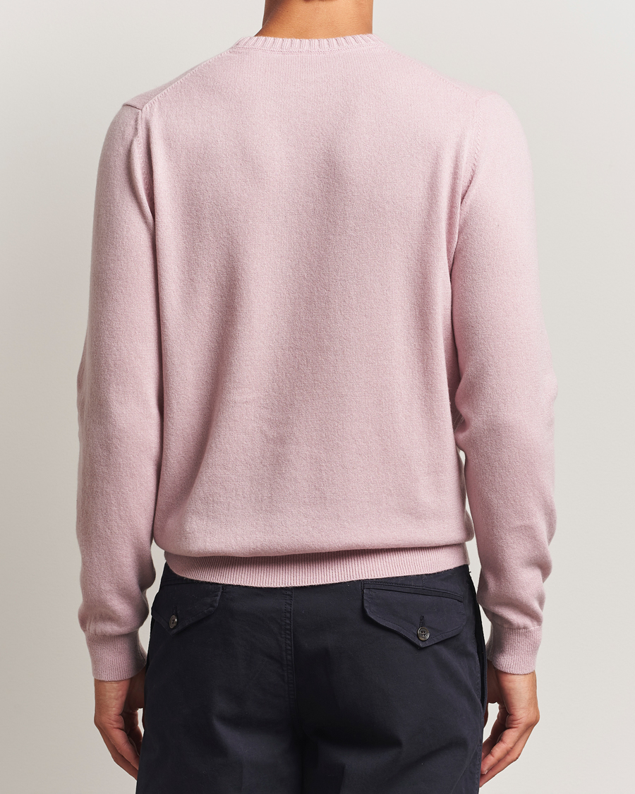 Mies | Puserot | Stenströms | Cashmere Crewneck Dusty Pink