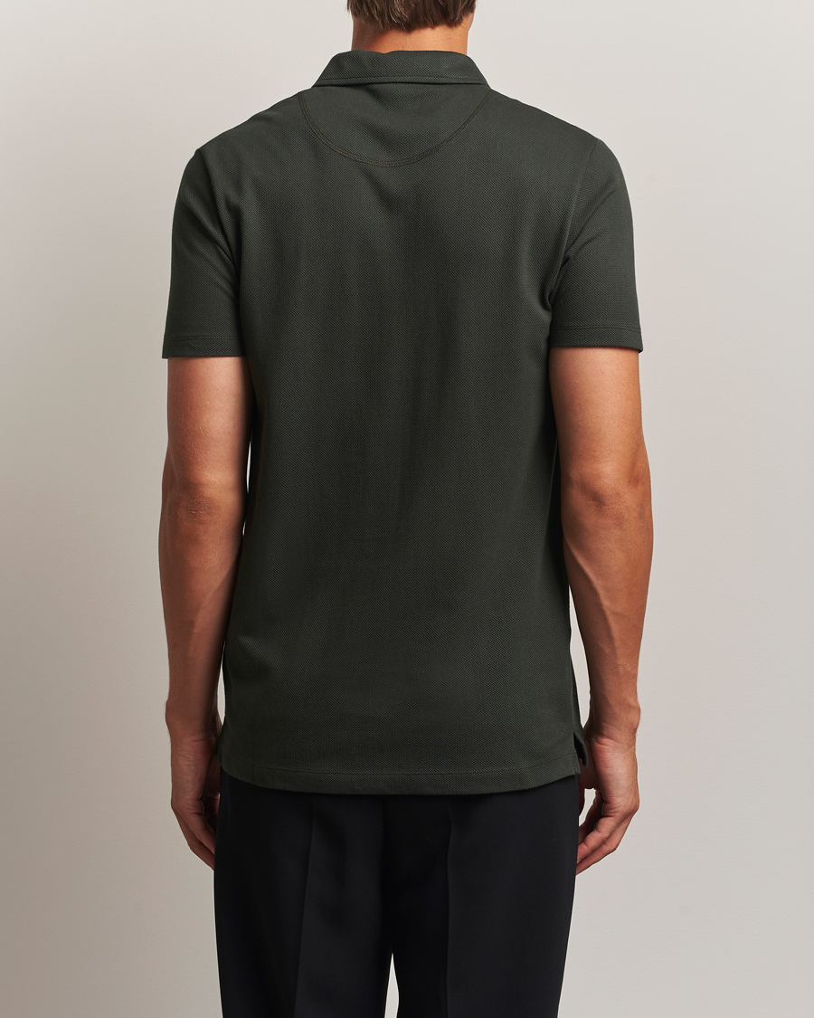 Mies | Pikeet | Sunspel | Riviera Polo Shirt Dark Green