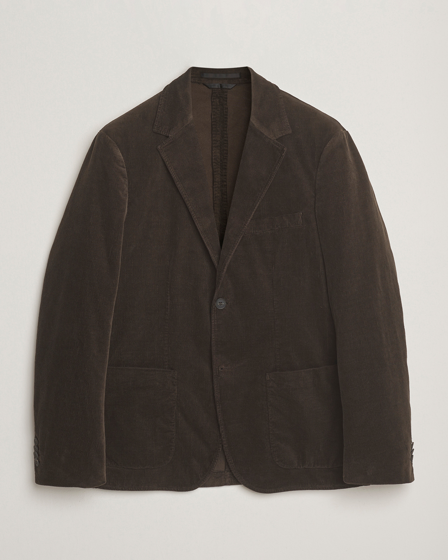 Mies | Pikkutakit | Sunspel | Relaxed Corduroy Blazer Coffee