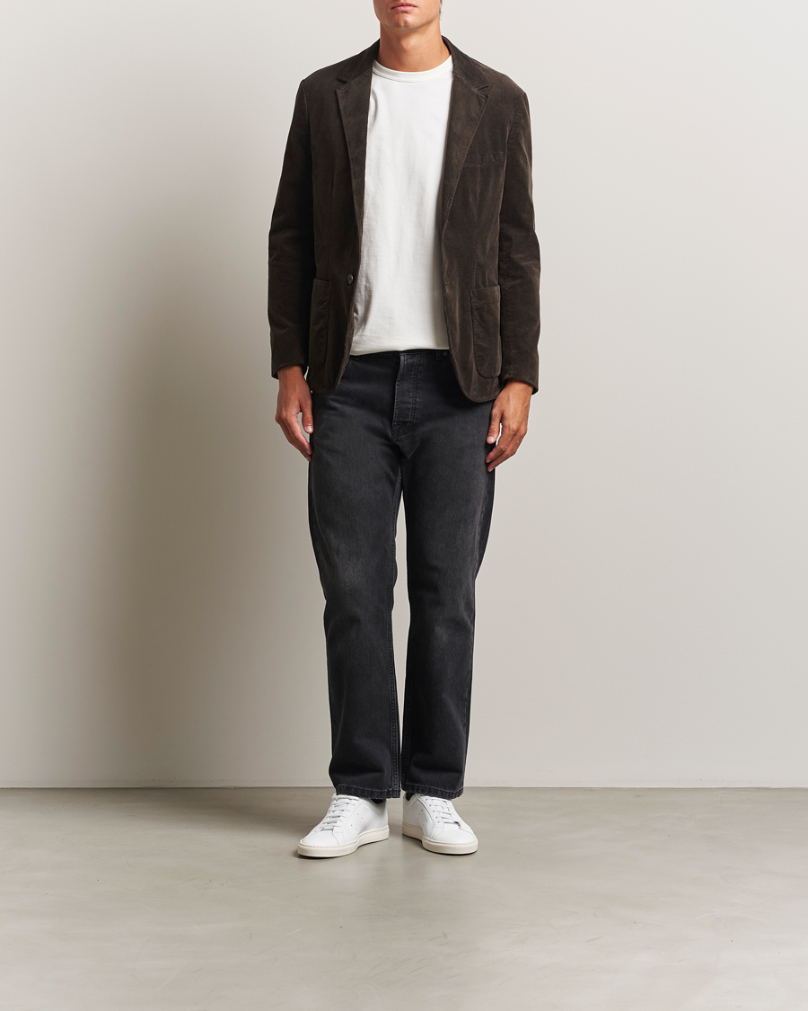 Mies | Pikkutakit | Sunspel | Relaxed Corduroy Blazer Coffee