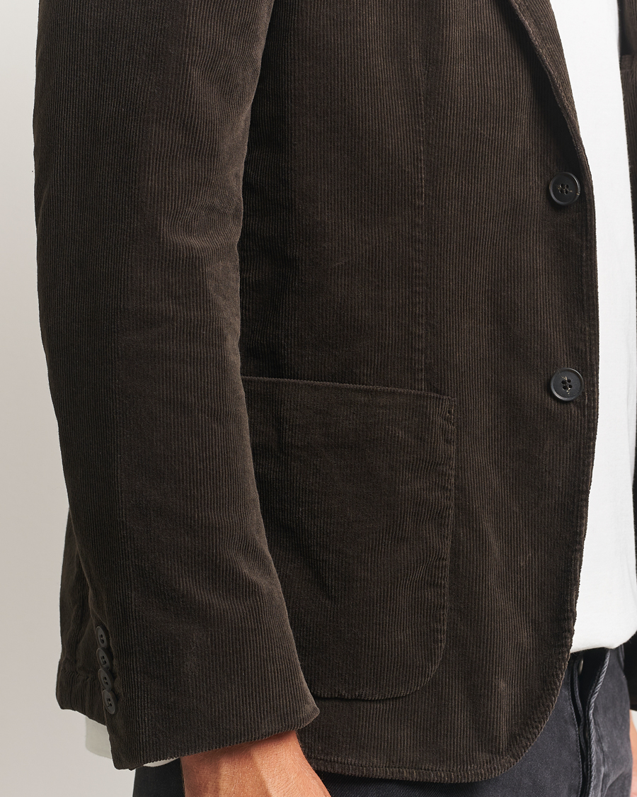 Mies | Pikkutakit | Sunspel | Relaxed Corduroy Blazer Coffee