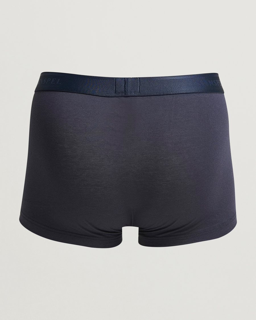 Mies | Alusvaatteet | Sunspel | 3-Pack Cotton Stretch Trunk Navy