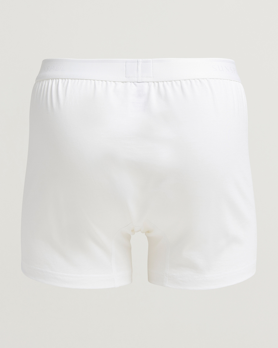 Mies | Alusvaatteet | Sunspel | Superfine Two Button Cotton White