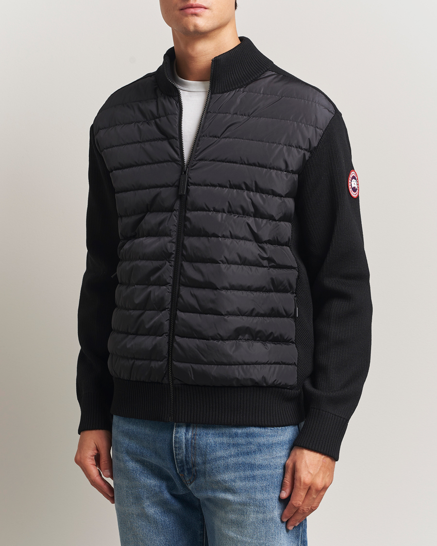 Mies | Takit | Canada Goose | Hybridge Knit Jacket Black