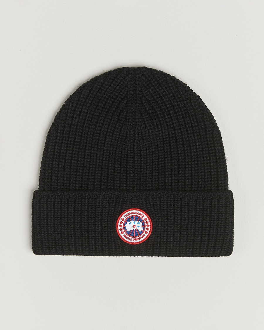 Mies | Canada Goose Rib Toque Black | Canada Goose | Rib Toque Black
