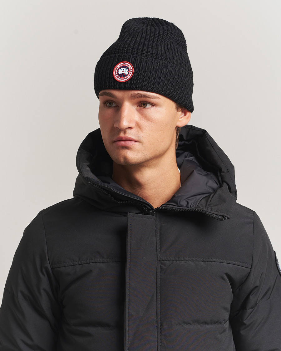 Mies | Canada Goose Rib Toque Black | Canada Goose | Rib Toque Black