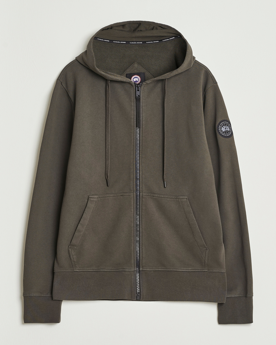Mies | Puserot | Canada Goose | Huron Full Zip Hoodie Volcano