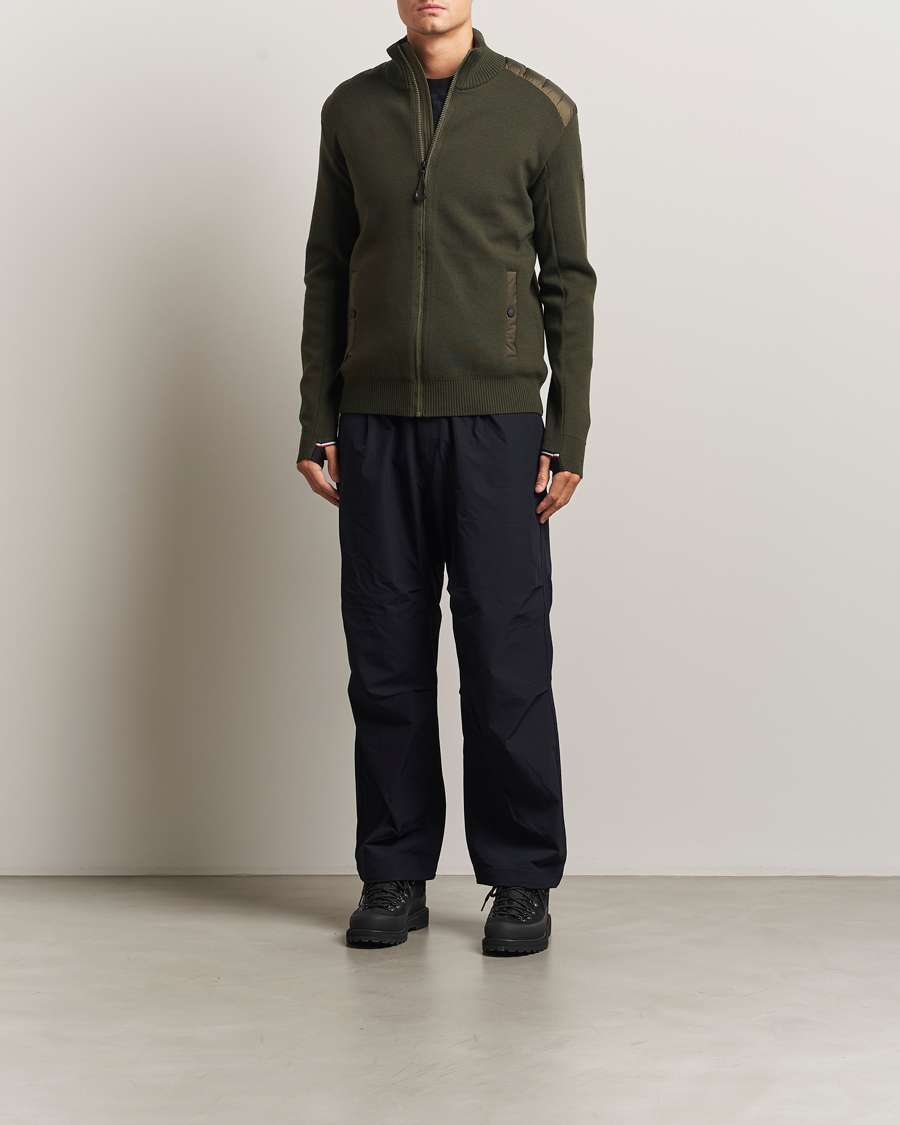 Mies | Takit | Moncler Grenoble | Padded Hybrid Jacket Forest Green
