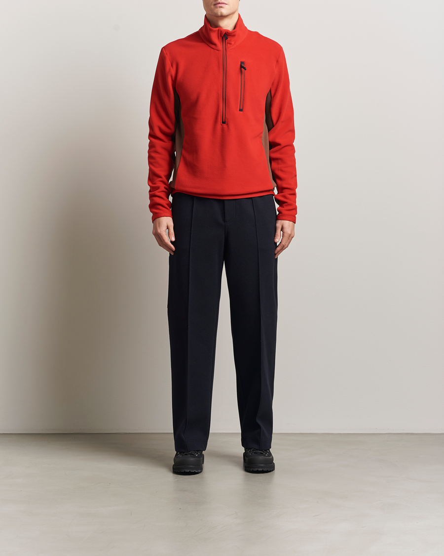 Mies | Housut | Moncler Grenoble | Brushed Cotton Drawstring Pants Navy