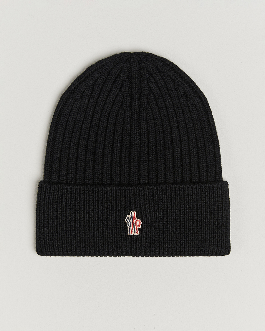 Mies | Pipot | Moncler Grenoble | Rib Wool Beanie Black