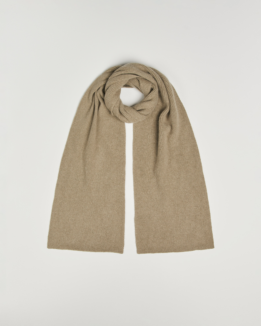 Mies | Kaulaliinat | Le Bonnet | Lambswool/Caregora Scarf Clay