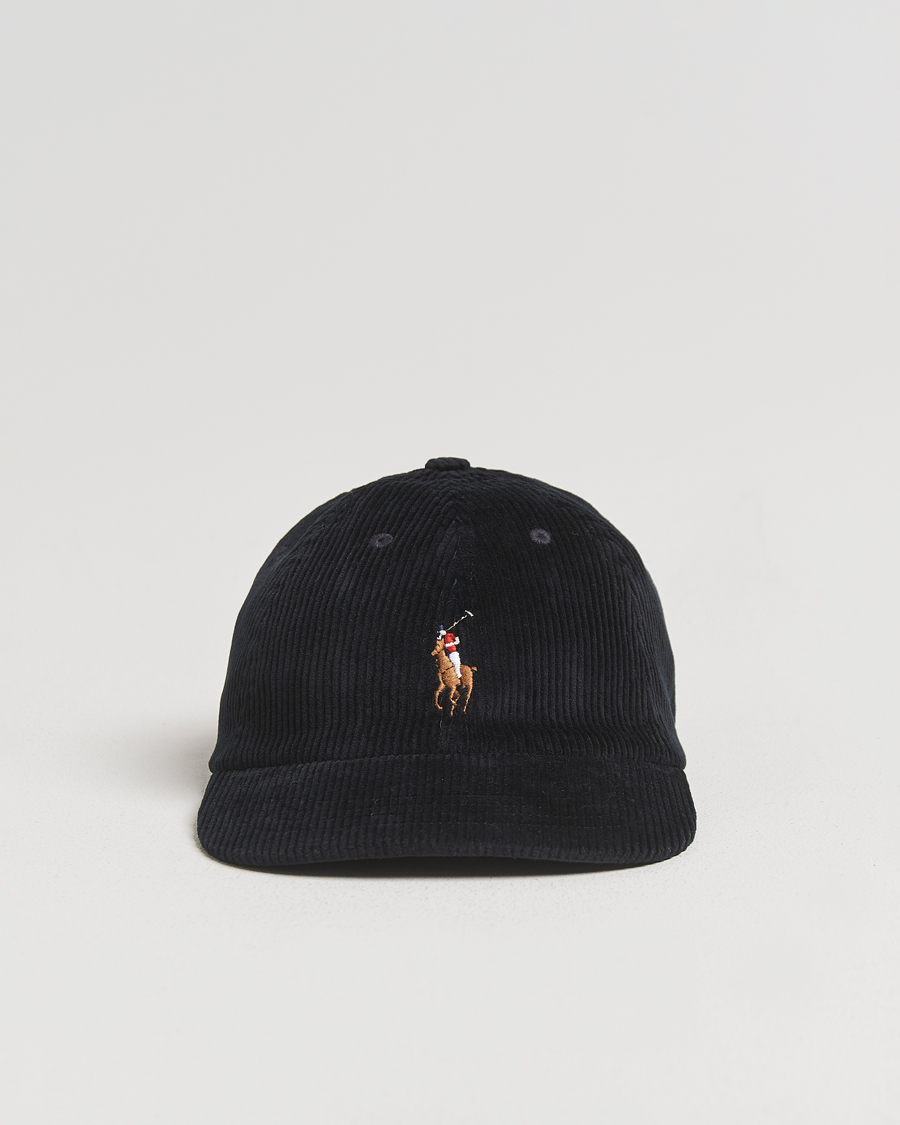 Mies | Päähineet | Polo Ralph Lauren | Corduroy Cap Polo Black