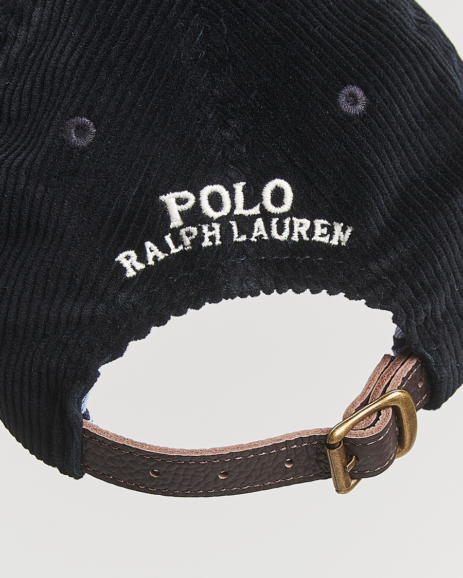 Mies | Päähineet | Polo Ralph Lauren | Corduroy Cap Polo Black