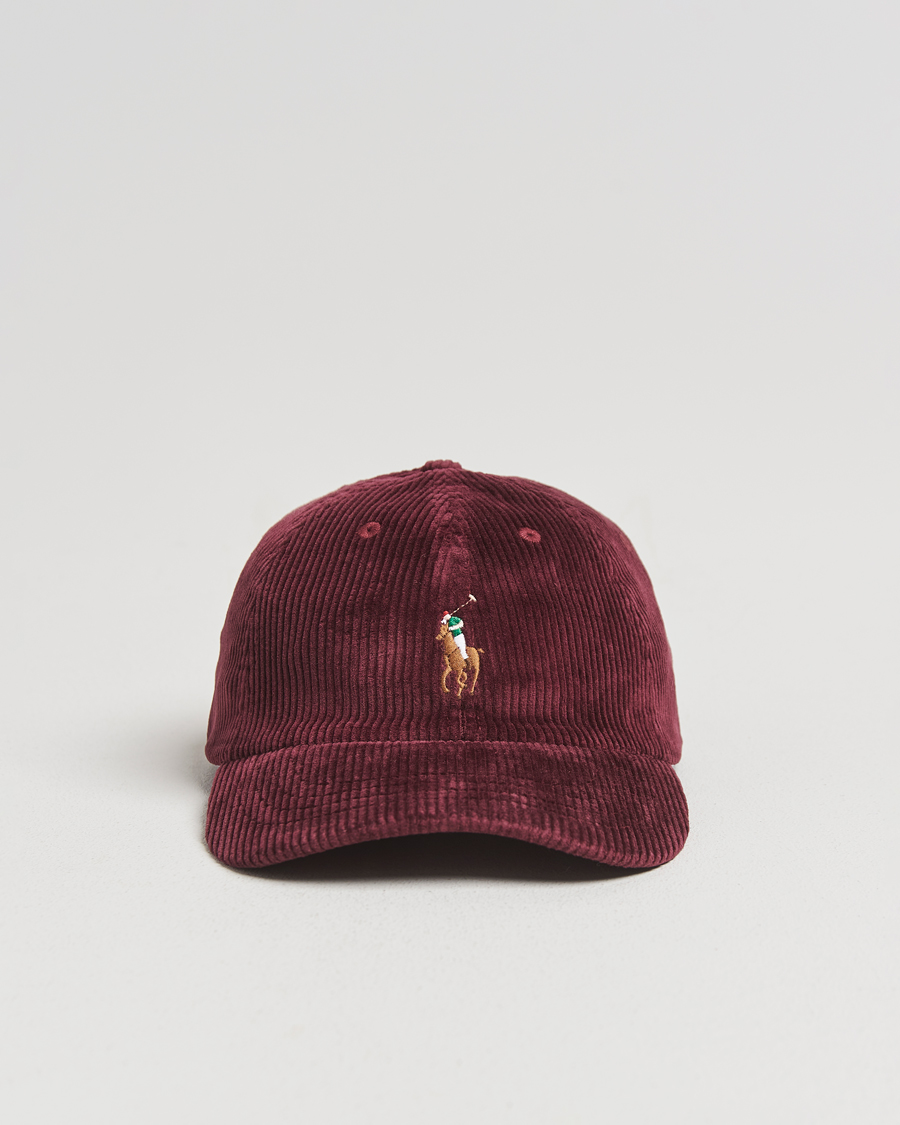 Mies | Polo Ralph Lauren Corduroy Cap Rich Ruby | Polo Ralph Lauren | Corduroy Cap Rich Ruby