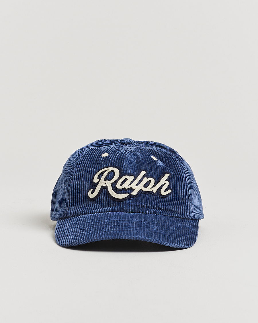 Mies | Päähineet | Polo Ralph Lauren | Retro Corduroy Cap Boston Navy