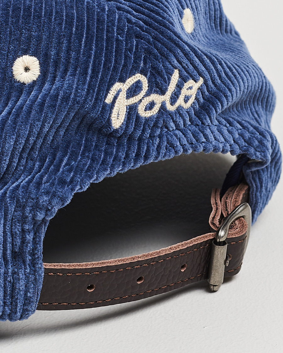 Mies | Päähineet | Polo Ralph Lauren | Retro Corduroy Cap Boston Navy